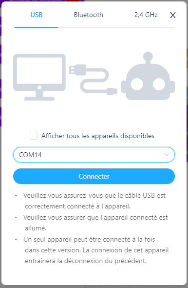 Connexion