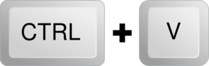 CTRL+V